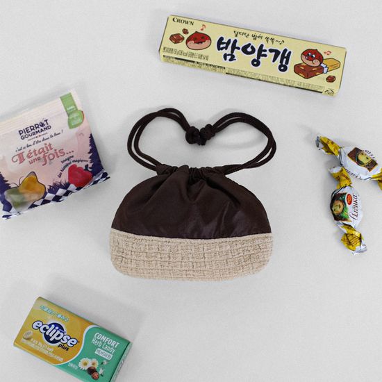 밤 스트링 미니 복조리 화장품 파우치