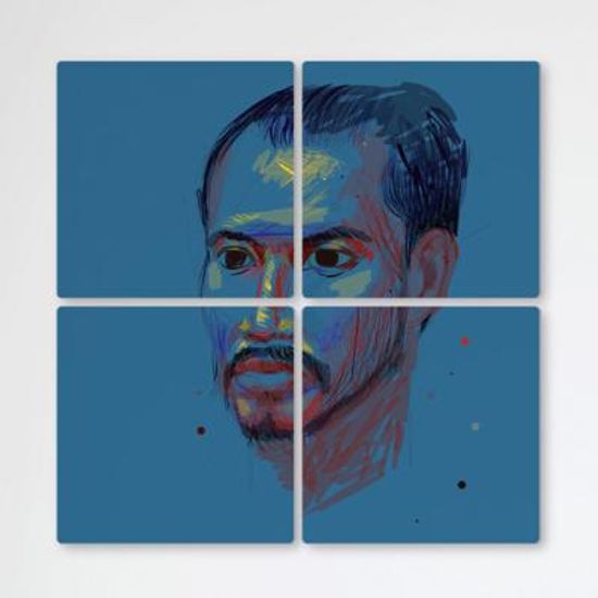 tb299-멀티액자_무표정한남자의얼굴