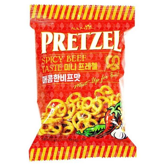 SAMJIN 미니 PRETZEL 매콤한비프맛 85g 1개 CH2048966