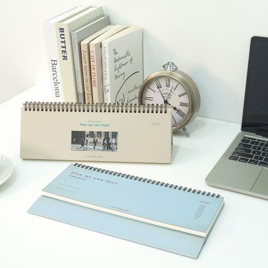 오첵 스탠딩 위클리플래너 탁상용 주간 스케줄러