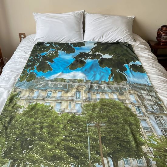 풀잎모양의 액자 115x200 대형 쉬폰 패브릭포스터