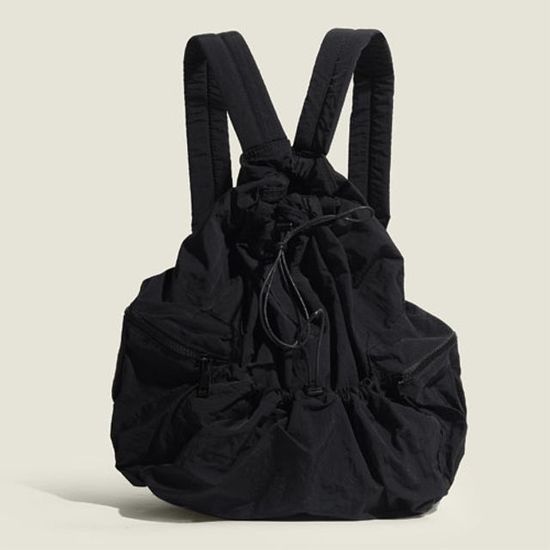 베이직 조임끈 경량 캐쥬얼 백팩 가방 학생(WC9C724)