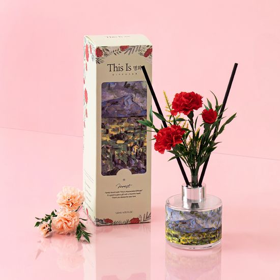 디스이즈명화 카네이션 디퓨저 선물120ml+쇼핑백 포함
