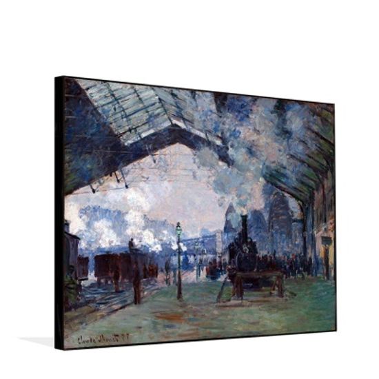 [THE BELLA] 모네 - 생라자르역, 노르망디 기차의 도착 Arrival of the Normandy Train, Gare Saint-Lazare