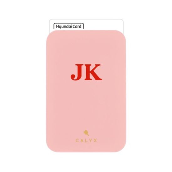 캘릭스 스마트폰 부착형 인쇄 카드포켓 (기본폰트)