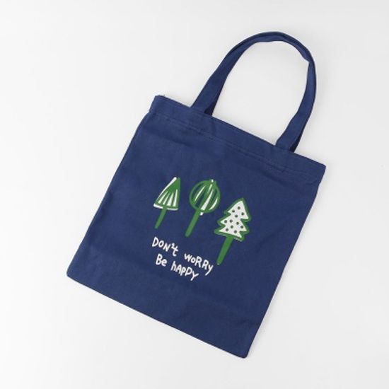 포레스트 에코백(다크블루)/보조수납 지퍼에코백