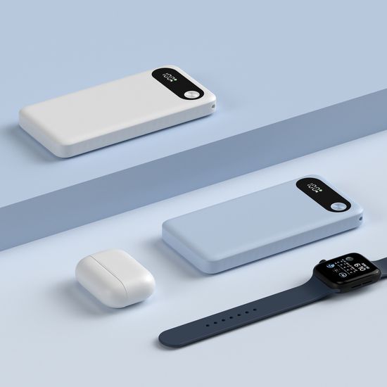 이어맥 초슬림 3포트 고속충전 보조배터리 10000mAh