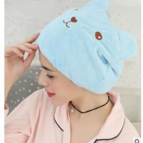 헤어타올 드라이수건 블루