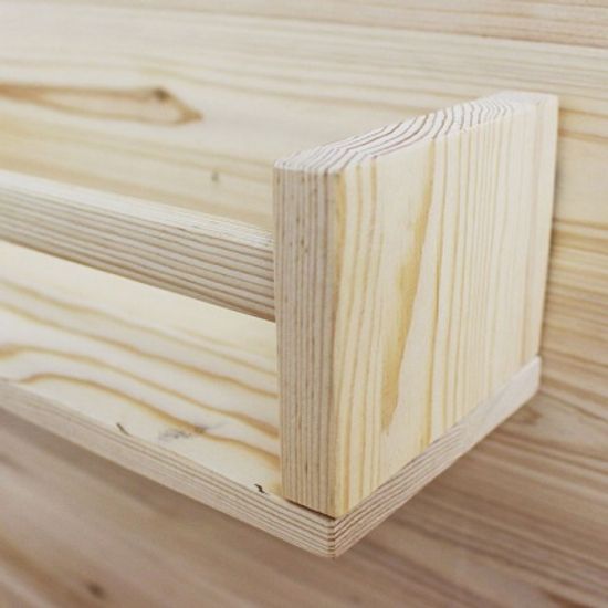 에코상사 원목 다용도 선반 300 벽걸이 벽선반