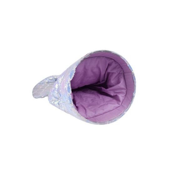 반려동물 소형견 고양이 인어꼬리 침낭 보온 숨숨침낭