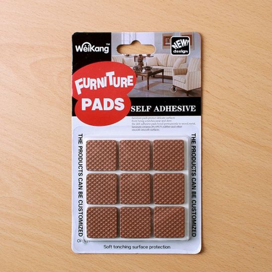 사각2.5cm 긁힘방지 바닥보호패드18p세트/미끄럼방지