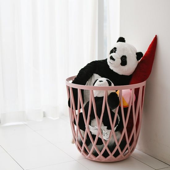 바스켓 스툴/다용도의자/수납의자