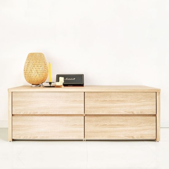 렛잇비 2단 와이드 거실장 (착불)