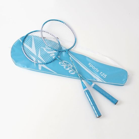 굿플레이 배드민턴 라켓 2p세트(블루) 배드민턴채
