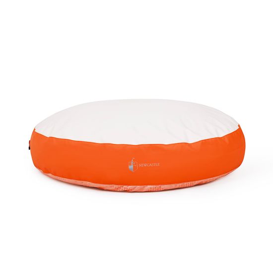 [뉴캐슬] 코지네스트 반려동물 쿠션 (화이트오렌지)