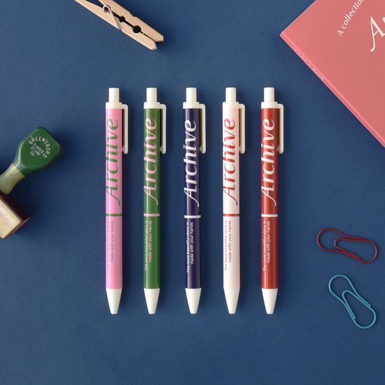 아카이브 젤펜 0.38mm