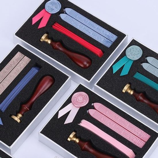 다꾸 실링왁스 스탬프 세트 실링도장