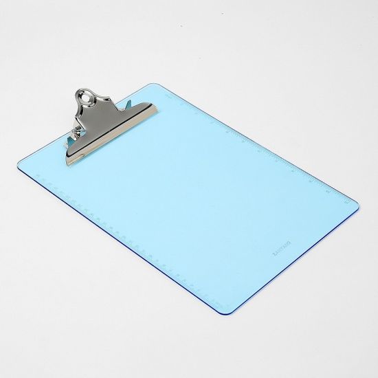 오피스잇 투명 집게 클립보드 2p세트(A4) 결재 서류판