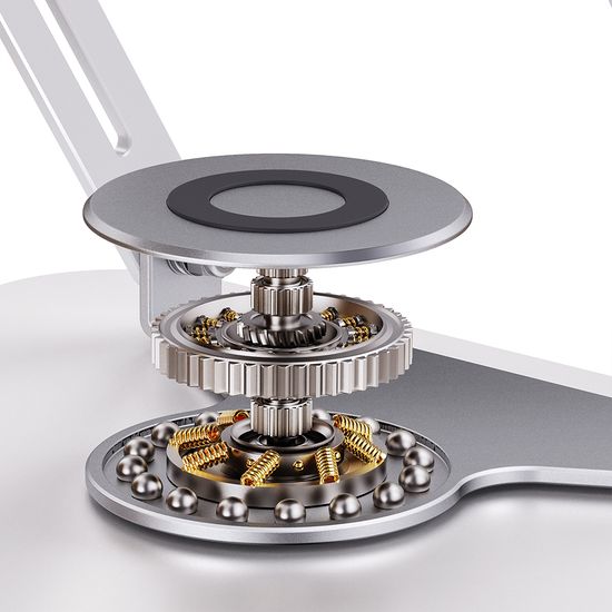 스파이 투명 아크릴 독서대 회전형 북스탠드