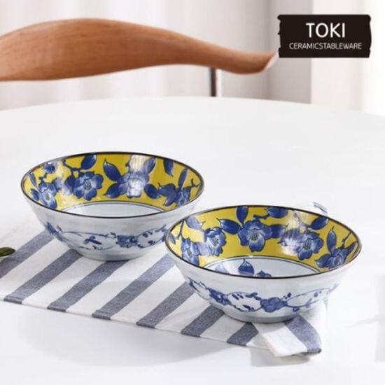 [TOKI] 일본 도자기 츠바키 면기 2p