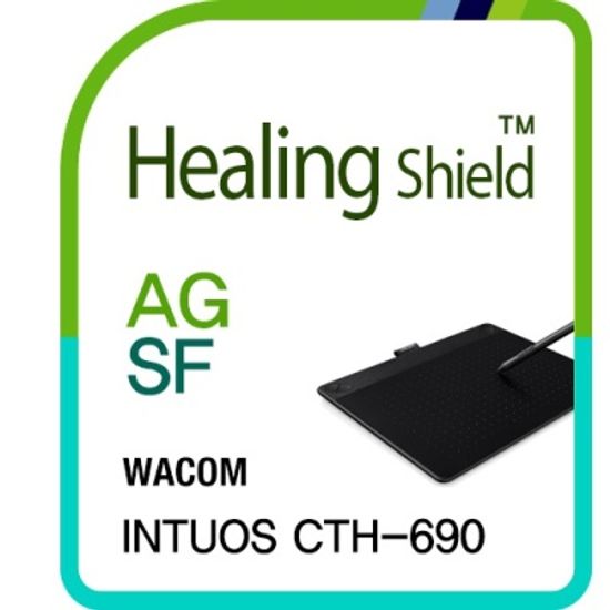 와콤 인튜어스 CTH-690 저반사+후면(하판) 버츄얼스킨