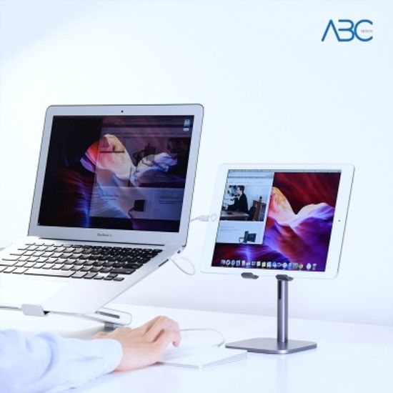 ABC 스마트폰 각도조절 받침대 태블릿 거치대 AP-4K