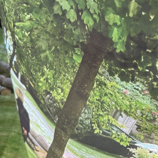 산책 65x90 쉬폰 패브릭포스터