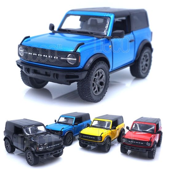 킨스 포드 브롱코 하드탑 미니카 풀백 다이캐스트 