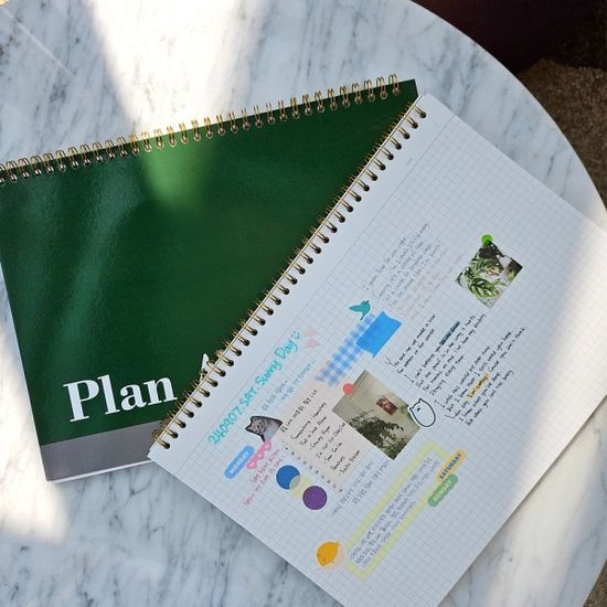 Plan A 공부 업무 일정 플래너 스케줄러 2종