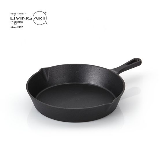 [리빙아트] 라폰테 무쇠 구이팬 25cm