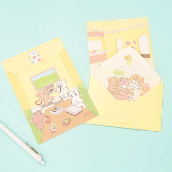 오첵 해피투게더 편지지세트