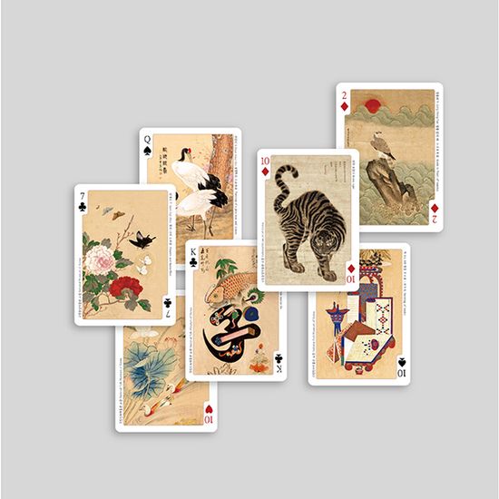 한국의 문화유산 시리즈III 길상화 플레잉카드_포커