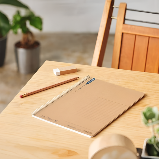 마루망 스파이럴 B5 노트 만년필 필사 도트노트