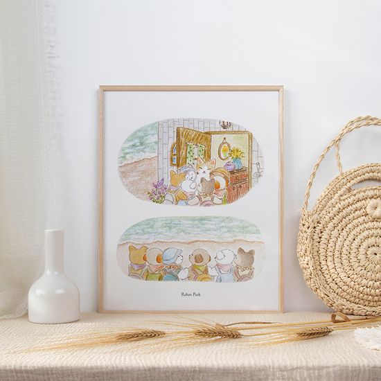 바닷가 마을 솔트를 만났어요, 박라희 작가 그림