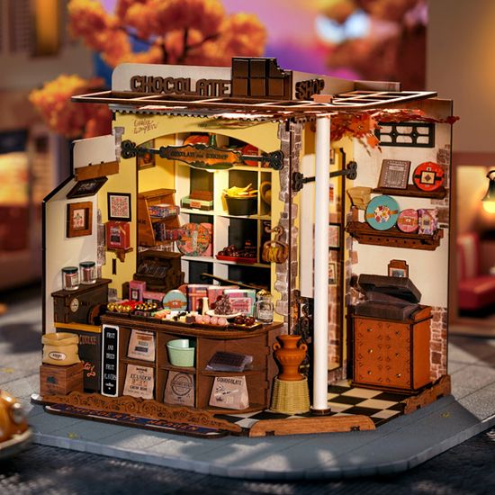 핸즈크라프트 DIY 미니어처 하우스 헨리의 초콜릿가게