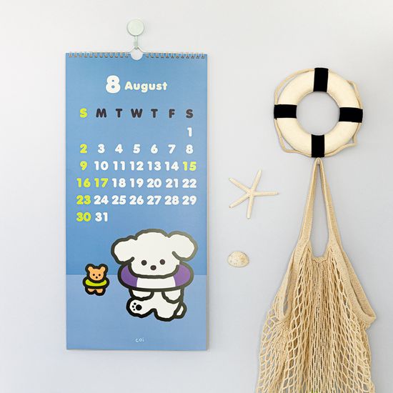 2026 코이 스프링 벽걸이 캘린더