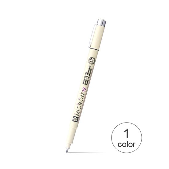 사쿠라 피그마 마이크론 12 / 0.7mm 블랙