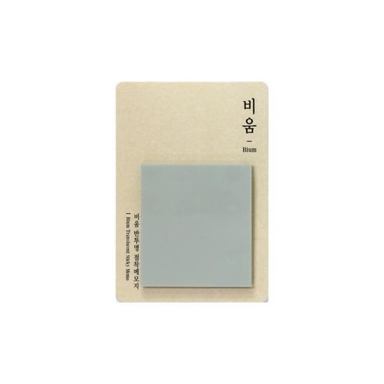 모닝글로리 비움 반투명 점착메모지 50x56mm