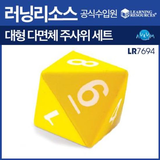러닝리소스 대형다면체주사위세트(LR7694)