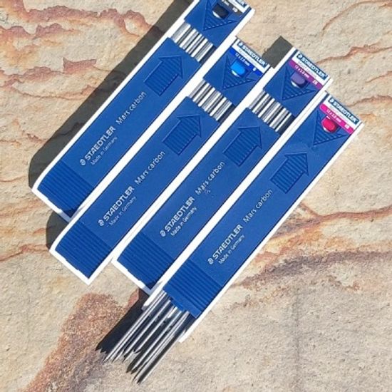 스테들러 2.0mm 홀더샤프심/홀더심 Mars carbon 200