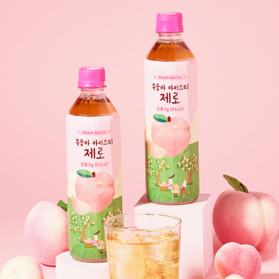 스낵24 복숭아 아이스티 제로 500ml 24개입 1박스