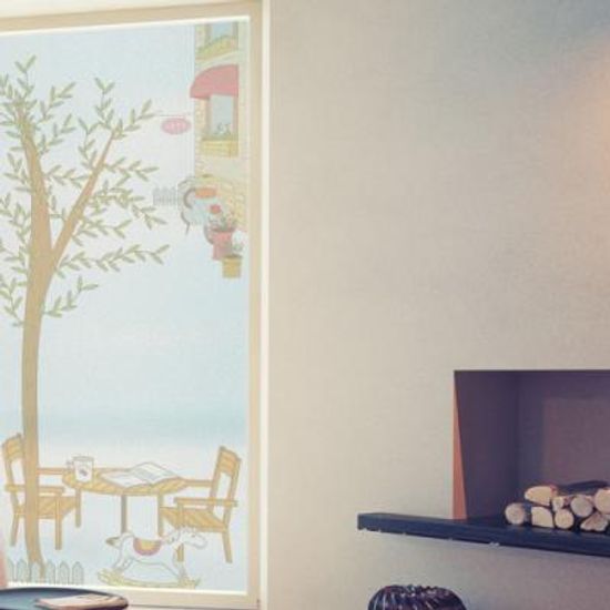 pa211-한적한봄의카페_유리문시트지