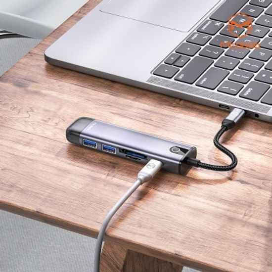 맥도도 6 in 1 C타입 USB 멀티 확장 허브 어댑터