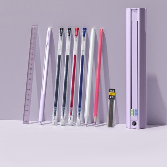 육각 다기능 필통 펜 케이스 세트 학생 신학기 학용품