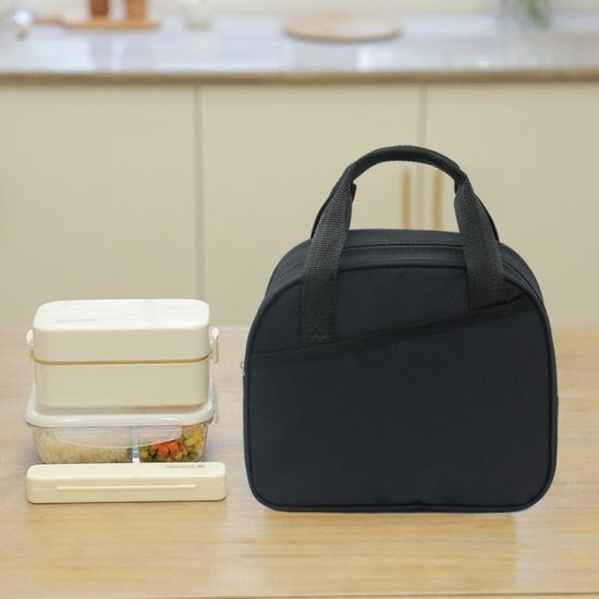 메이트 보온보냉 도시락가방 (5L)(블랙) 런치백