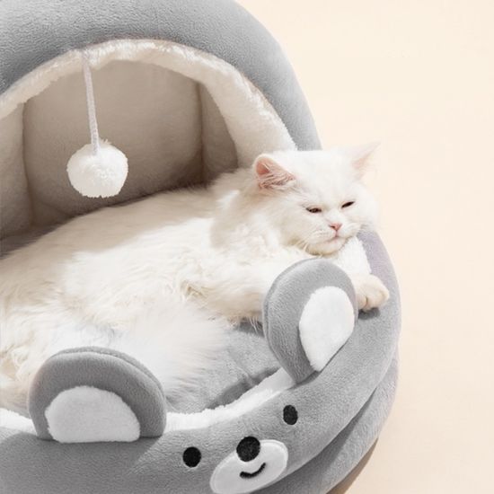 큐티펫 반려동물 동굴하우스 강아지 고양이집쿠션