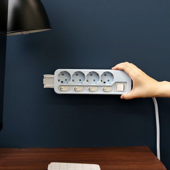 아이정 더편한 멀티탭 고정홀더 2개입