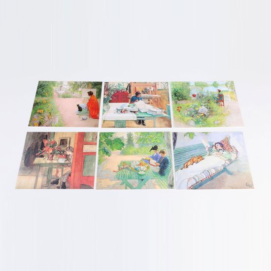 북키스 명화카드 칼 라르손 그림 감성 엽서