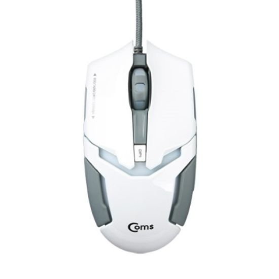 실속형 LED 게이밍 마우스 (화이트)  LCJD961