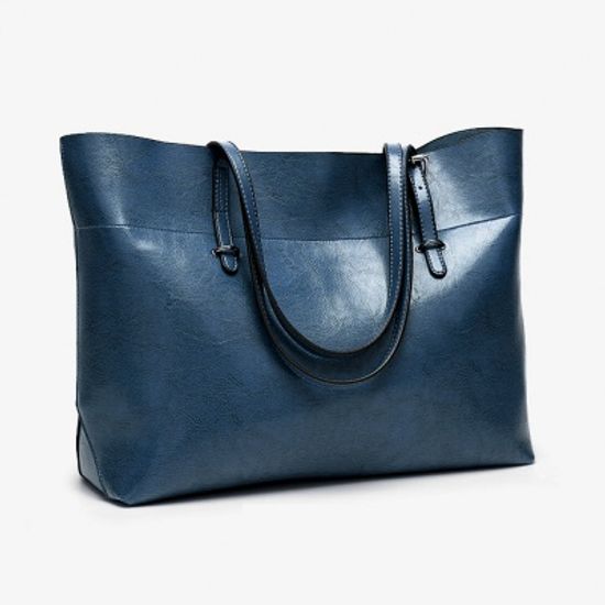 클로디 여성 가죽 숄더백/대학생 데일리 쇼퍼백